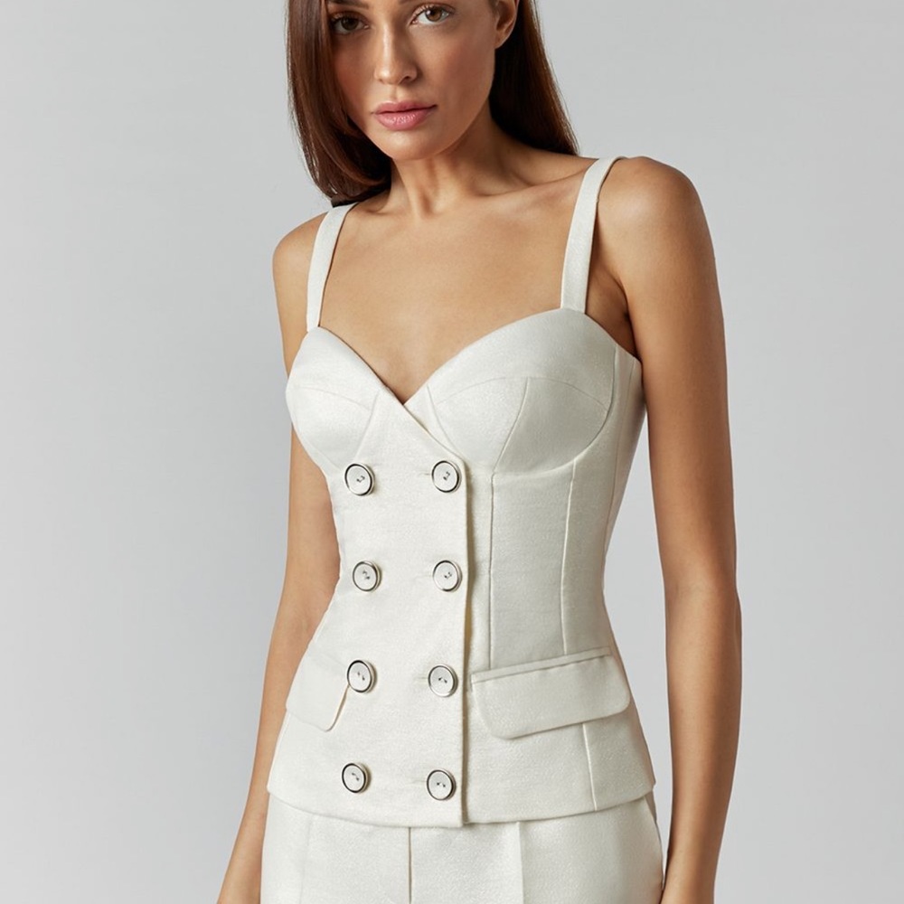 Bridal top and pants set new with tags - set